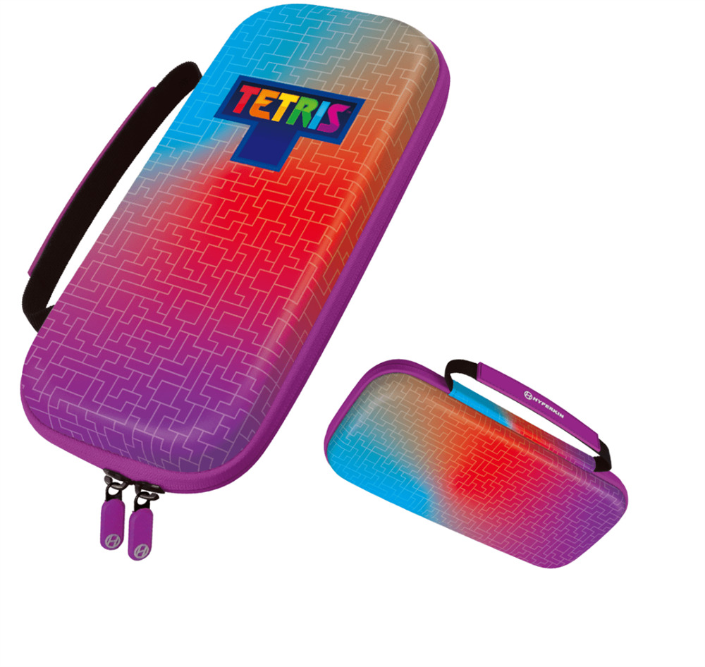 Hyperkin M07541-TEHG Tetris EVA Nintendo Switch/Switch OLED/Switch "Hyper Gradient" erősített utazótok