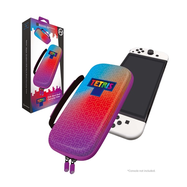 Hyperkin M07541-TEHG Tetris EVA Nintendo Switch/Switch OLED/Switch "Hyper Gradient" erősített utazótok