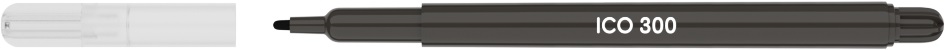 ICO 300 D40 Rainbow fekete rostirón