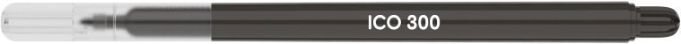 ICO 300 D40 Rainbow fekete rostirón