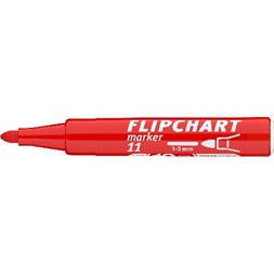 ICO Flipchart 11 piros marker