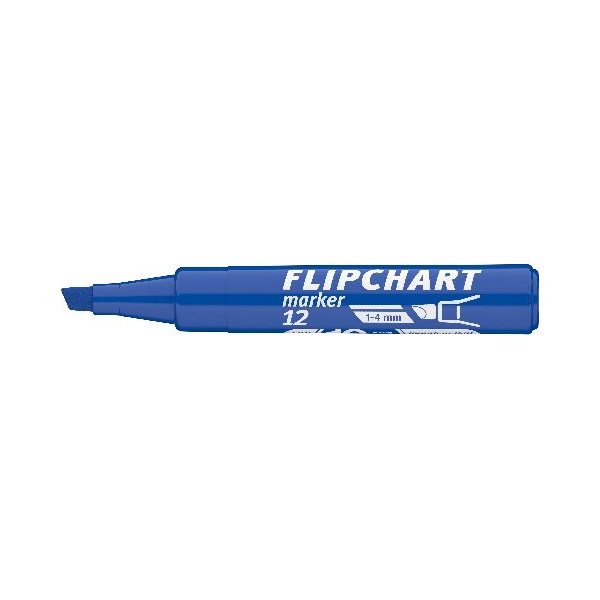 ICO Flipchart 12 kék marker