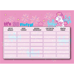 ICO Minions A5 órarend