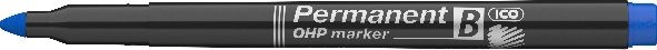 ICO OHP B 2-3mm kék permanent marker