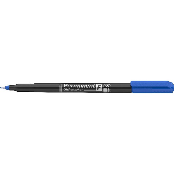 ICO OHP F 0,5mm kék permanent marker