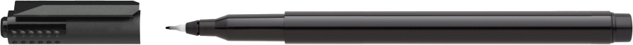 ICO OHP F 0,5mm fekete permanent marker