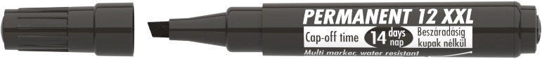 ICO Permanent 12 XXL fekete marker