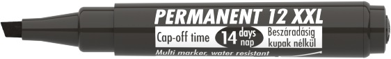 ICO Permanent 12 XXL fekete marker