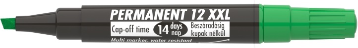ICO Permanent 12 XXL zöld marker