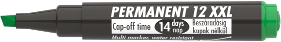ICO Permanent 12 XXL zöld marker