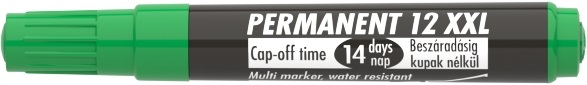 ICO Permanent 12 XXL zöld marker