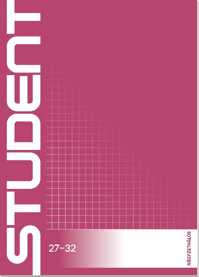 ICO Student A5 32lapos kockás füzet