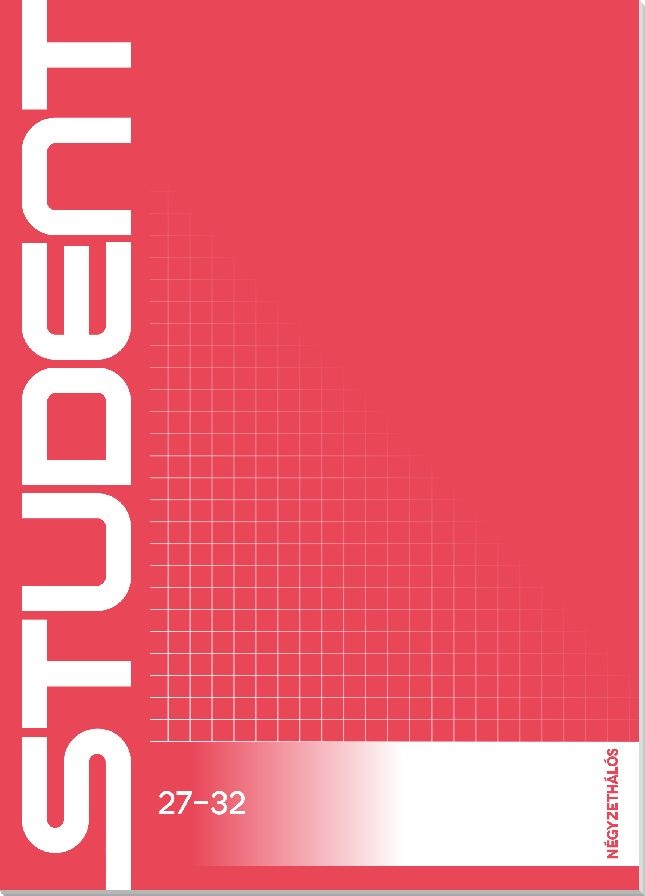 ICO Student A5 32lapos kockás füzet