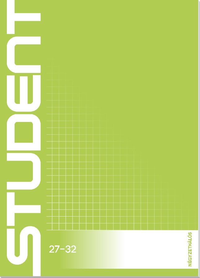 ICO Student A5 32lapos kockás füzet
