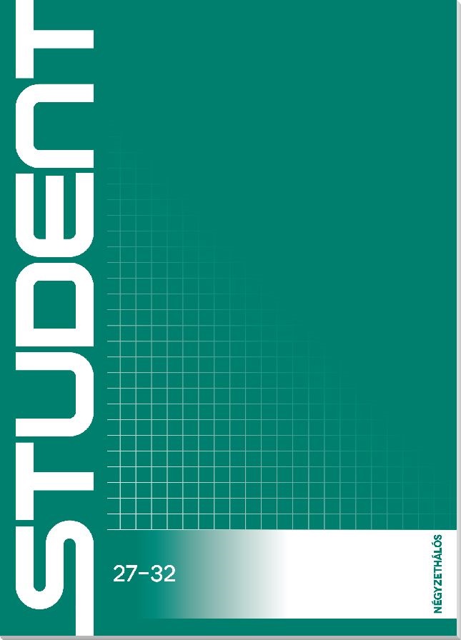 ICO Student A5 32lapos kockás füzet