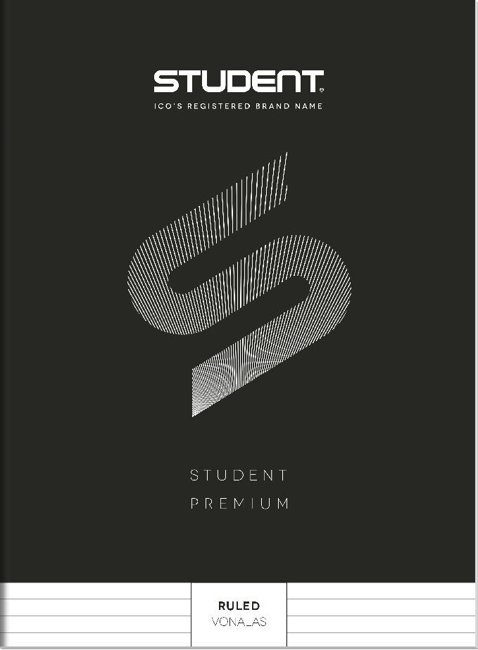 ICO Student Art A4 70lapos sima spirálfüzet