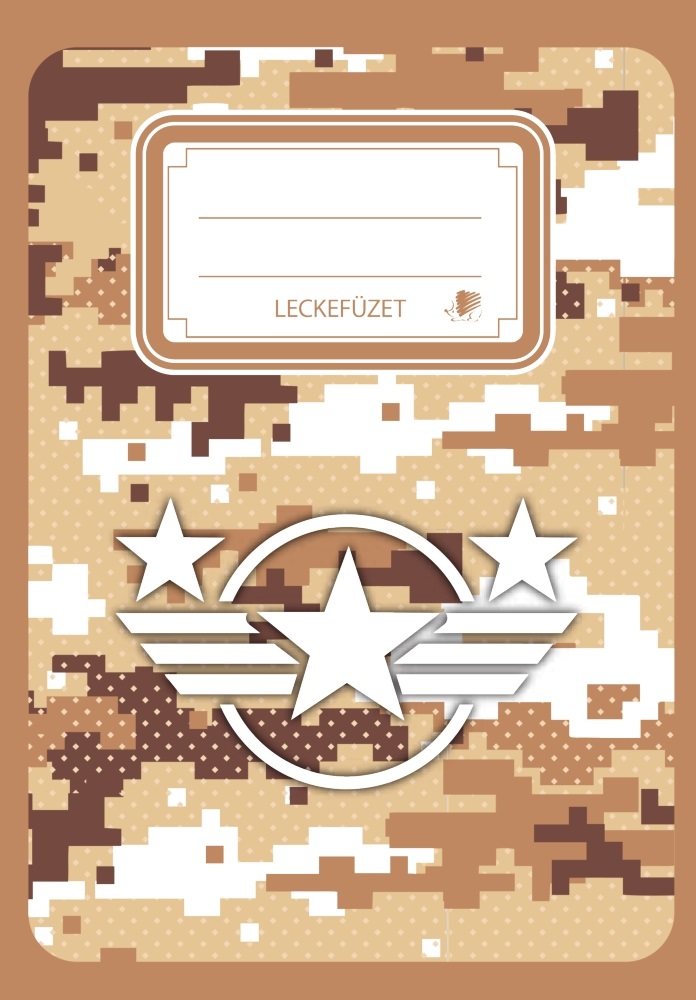 ICO Süni Military A5 leckefüzet
