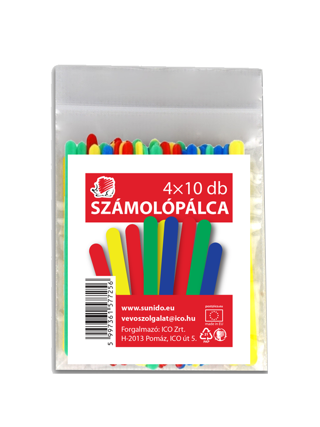 ICO Süni műanyag számolópálca
