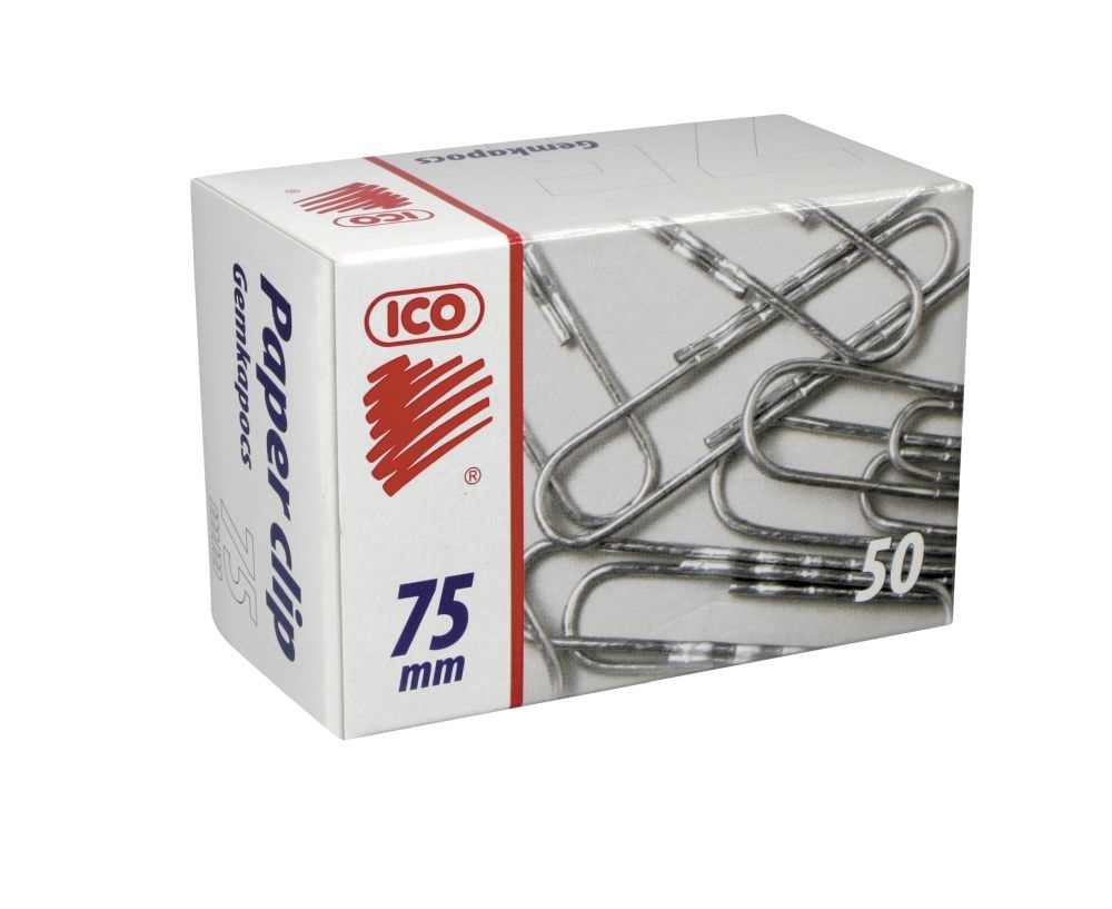 ICO 75mm horganyzott 50db/cs gemkapocs
