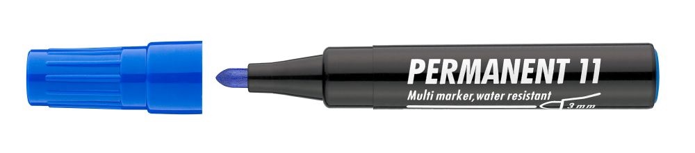 ICO Permanent 11 kék marker
