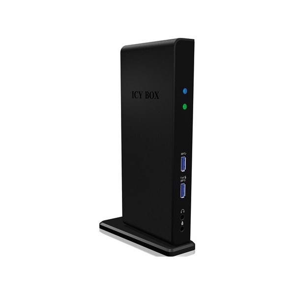 ICY BOX DockingStation 11-in-1 USB3.0 Type- dokkoló