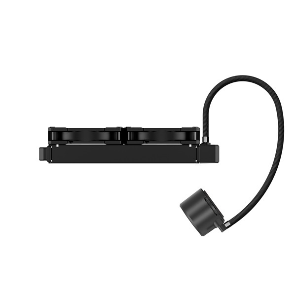 ID-Cooling CPU Water Cooler - FROSTFLOW X 240 LITE (35,2dB; max. 129,39 m3/h; 2x12cm, fehér LED)