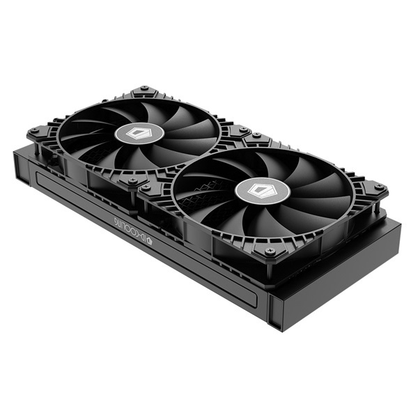 ID-Cooling CPU Water Cooler - FROSTFLOW X 280 (16,8-32,6dB; max. 130,48 m3/h; 2x14cm, fehér LED)