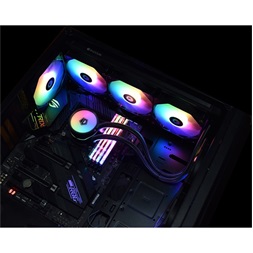 ID-Cooling CPU Water Cooler - ZOOMFLOW 360 XT (25dB; max. 115,87 m3/h; 3x12cm, A-RGB LED)