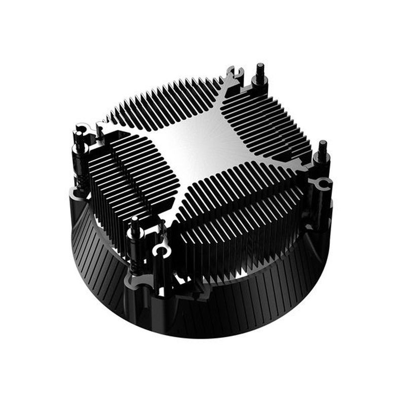 ID-Cooling CPU Cooler - DK-07A RAINBOW (25,6dB; max. 104,48 m3/h; 3pin csatlakozó, 12cm, LED)