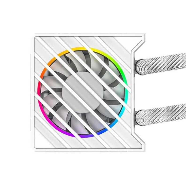 ID-Cooling CPU Water Cooler - DASHFLOW 360 XT LITE WHITE (25dB; max. 132,94 m3/h; 3x12cm, fehér)