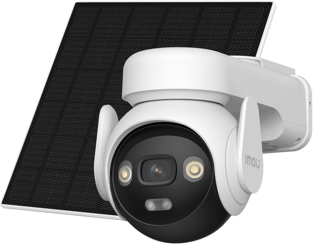 IMOU AOV PT KIT/4G+Wifi/5MP/3,6mm/SD/IR/Látható fény/akkus PT kamera/5W Solar Panel