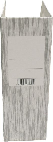 Office Depot D merevfalú 9cm karton szürke textil mintás iratpapucs