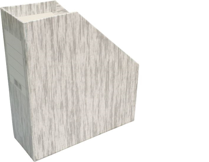 Office Depot D merevfalú 9cm karton szürke textil mintás iratpapucs