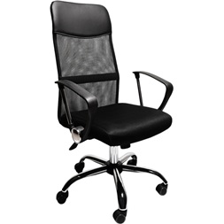 IRISOffice Nova fekete mesh hálós irodai forgószék