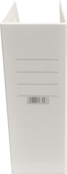 Office Depot merevfalú 9cm karton fehér iratpapucs