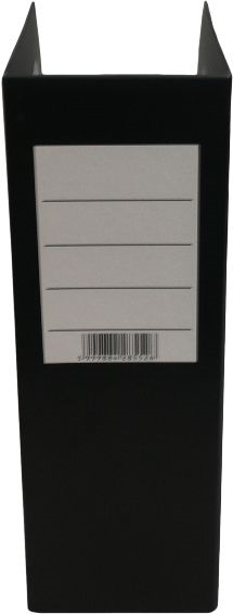 Office Depot merevfalú 9cm karton fekete iratpapucs