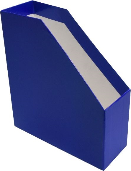 Office Depot merevfalú 9cm karton kék iratpapucs
