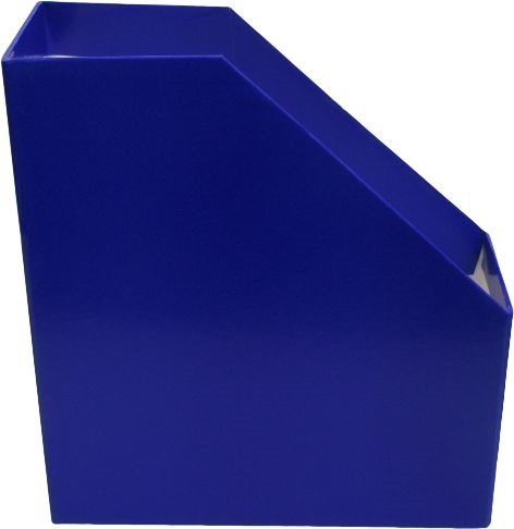 Office Depot merevfalú 9cm karton kék iratpapucs
