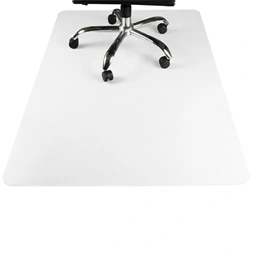 IRIS 100x140cm, 0,8mm vastag, áttetsző padlóvédő székalátét, kerekített sarkok, dobozban