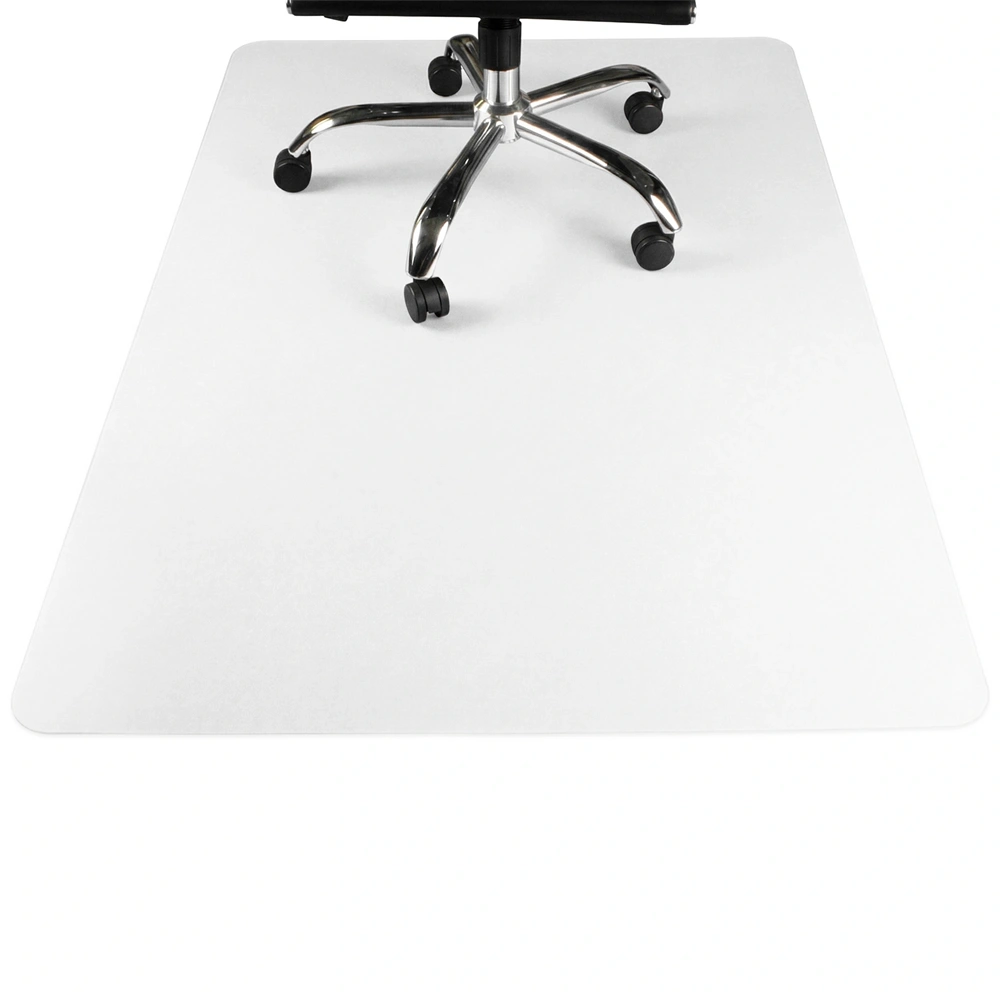 IRIS 100x140cm, 0,8mm vastag, áttetsző padlóvédő székalátét, kerekített sarkok, dobozban