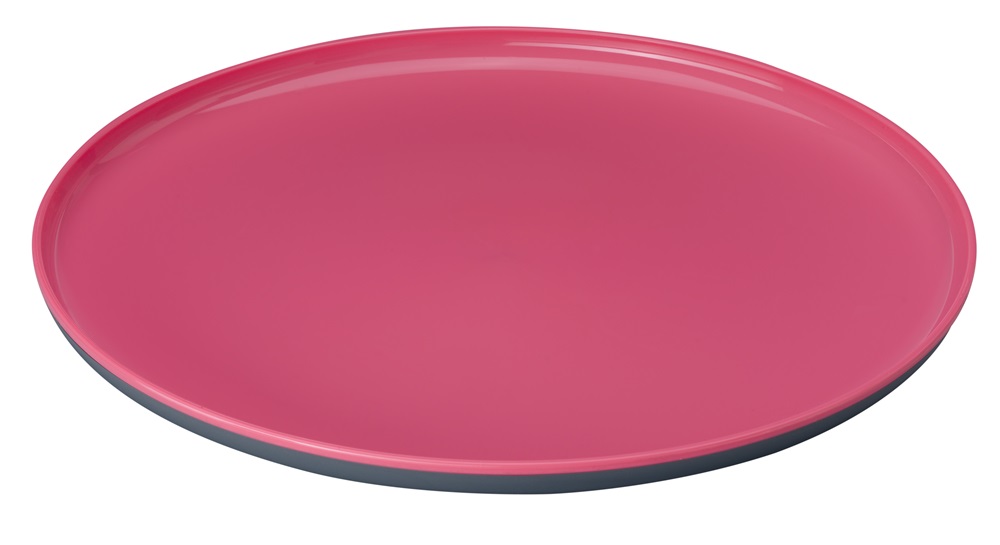 IRIS G-604 AURA ROUND kétszínű tányér 250mm átmérő 25x2,2cm