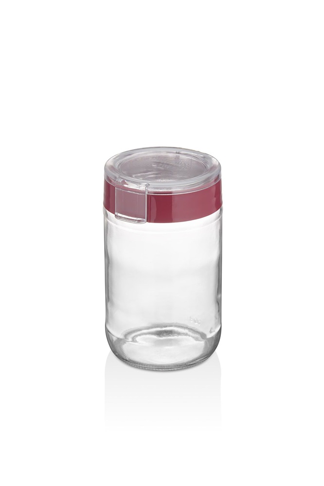 IRIS Amor üveg fűszertartó 660ml, zöld, szilva, kék vagy szürke színű HN-1385