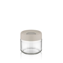 IRIS C-00113 Ring üveg tároló 300ml, fekete, elfántcsont vagy szürke színű