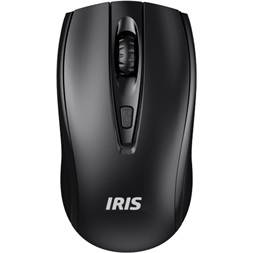 IRIS E-24 vezeték nélküli fekete egér