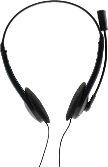 IRIS F-14 fekete headset