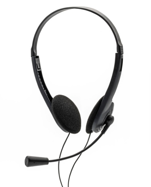 IRIS F-14 fekete headset