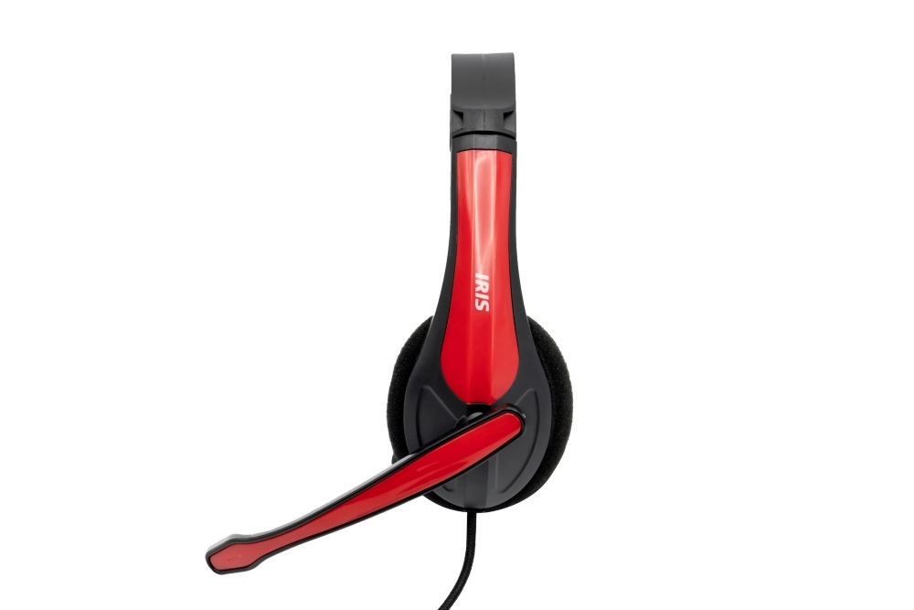 IRIS F-25 piros headset