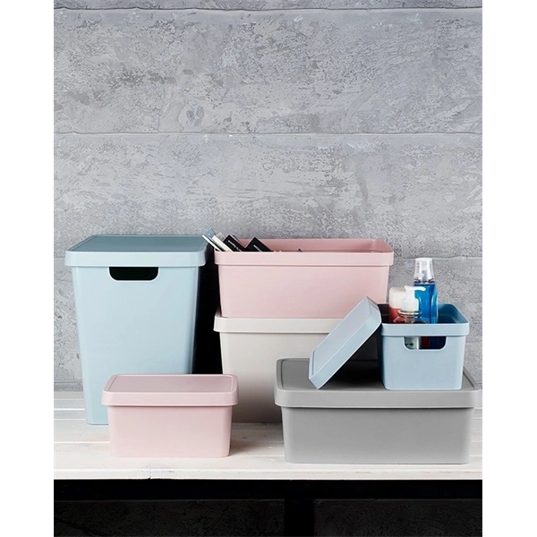 IRIS G-643 VINTO tárolódoboz tetővel 17.000ml 277x370x218mm