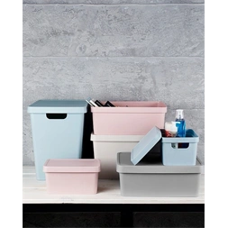 IRIS G-643 VINTO tárolódoboz tetővel 17.000ml 277x370x218mm