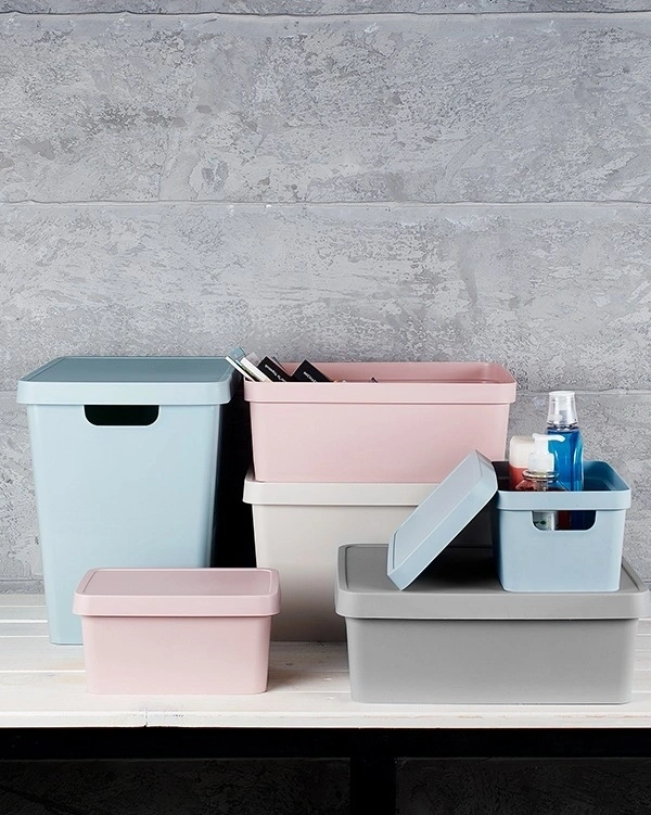 IRIS G-643 VINTO tárolódoboz tetővel 17.000ml 277x370x218mm